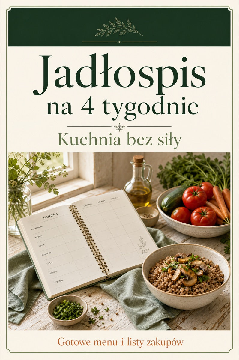 Jadłospis na 4 tygodnie